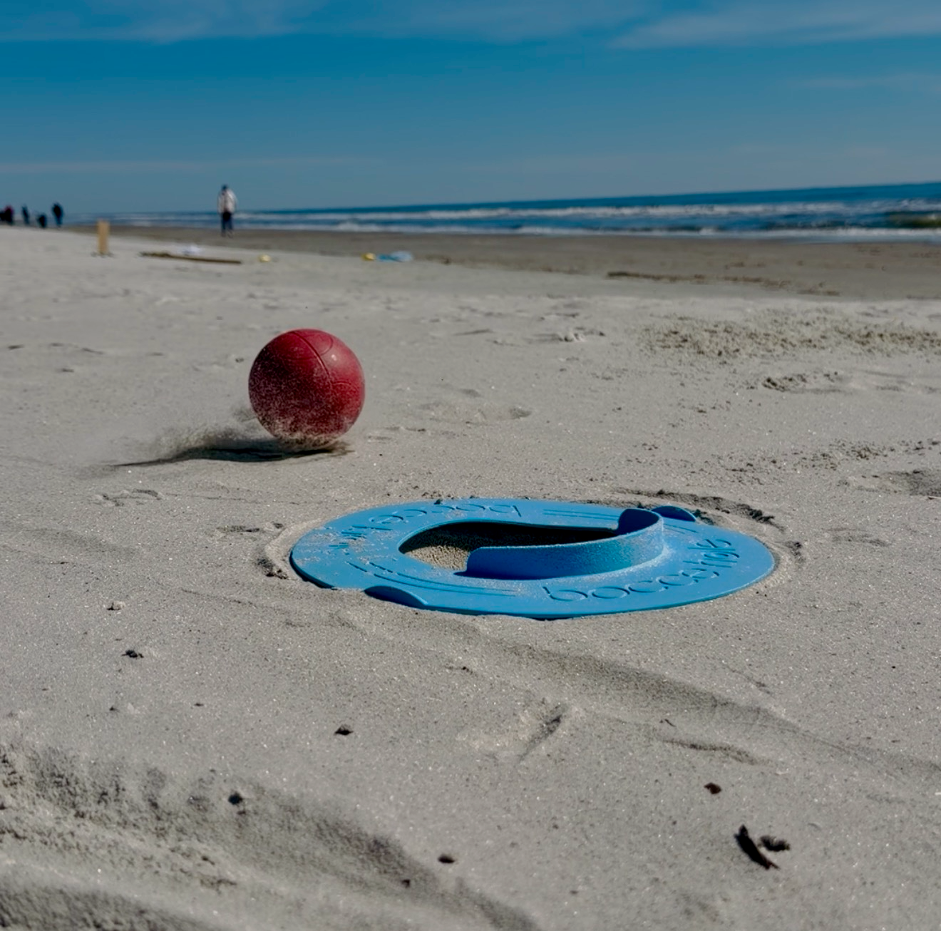 Bocce Hole™ Rings and Scoops Set – | Use Your Own Balls for a Fun New Way to Play | Lightweight & Easy to Carry